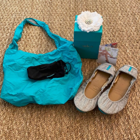Tieks Shoes - Tieks Size 7 Silver Lake Vegan Style